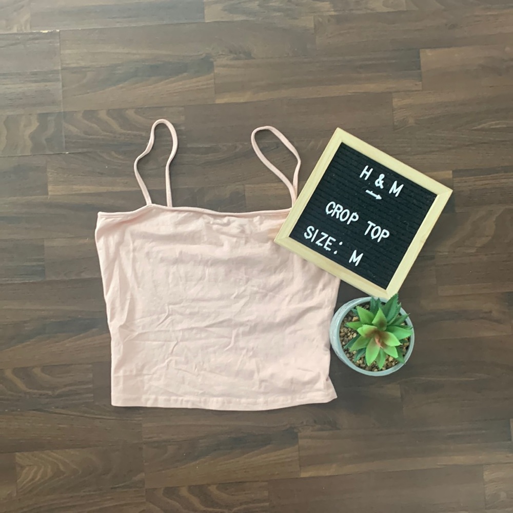 ⭐️3 for 12$⭐️ H&M Spagetti Strap Crop Top NWT